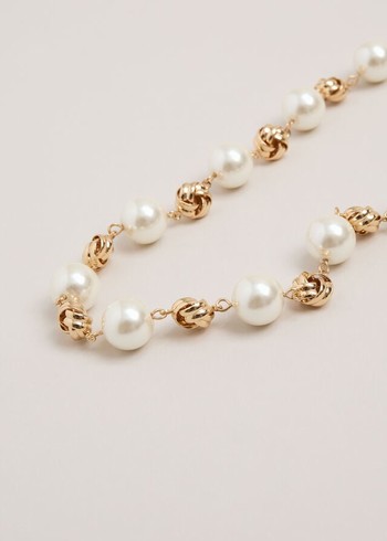 Phase Eight Pearl Jewellery White USA | 7438692-RU